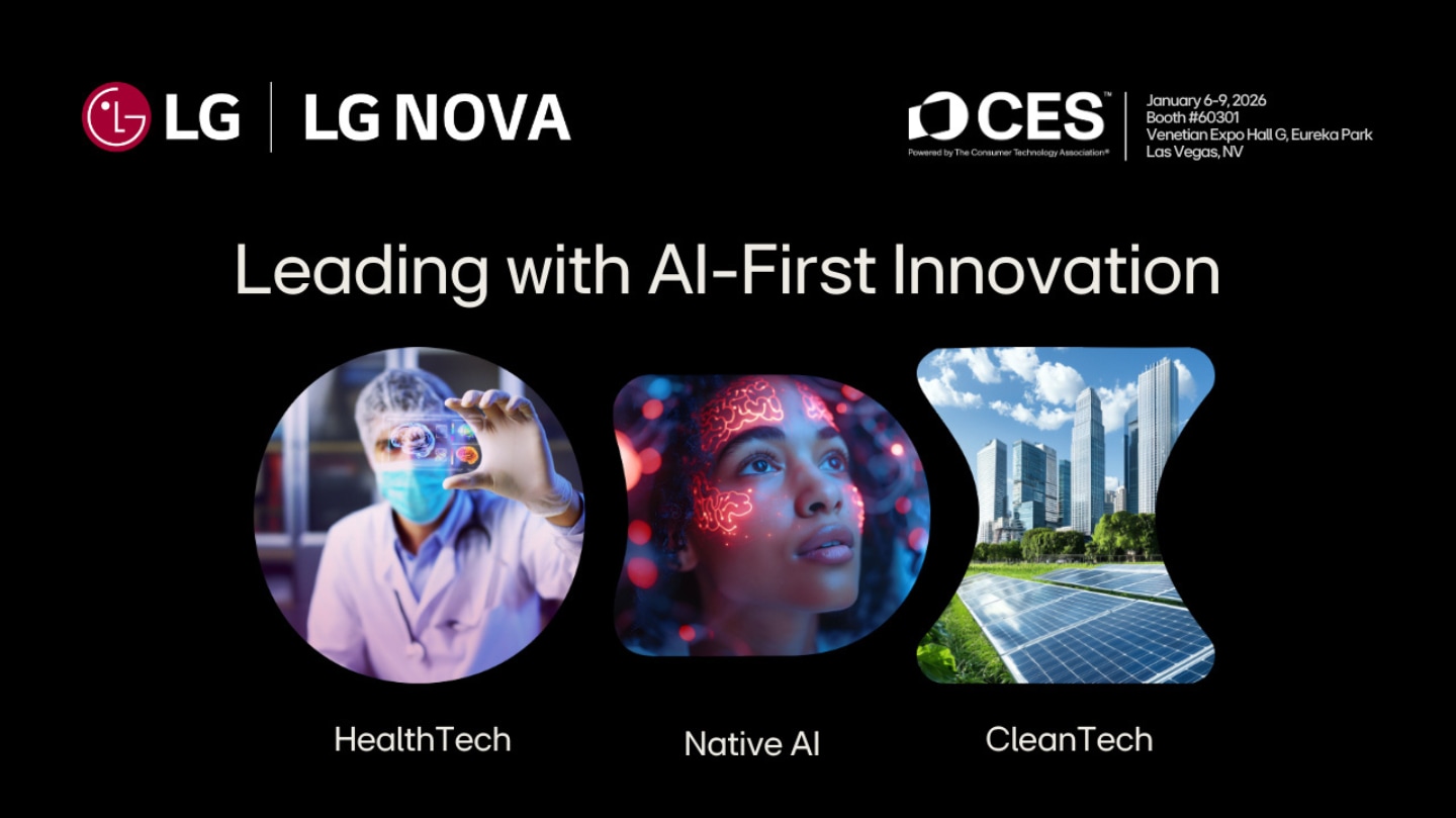 LG Nova Unveils Next Generation of AI-First Ventures at CES 2026