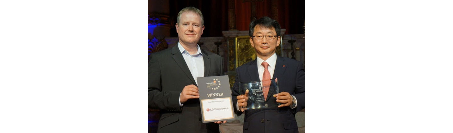 LG OPTIMUS G PRO HONORED WITH BEST LTE DEVICE AWARD AT LTE WORLD SUMMIT 2013
