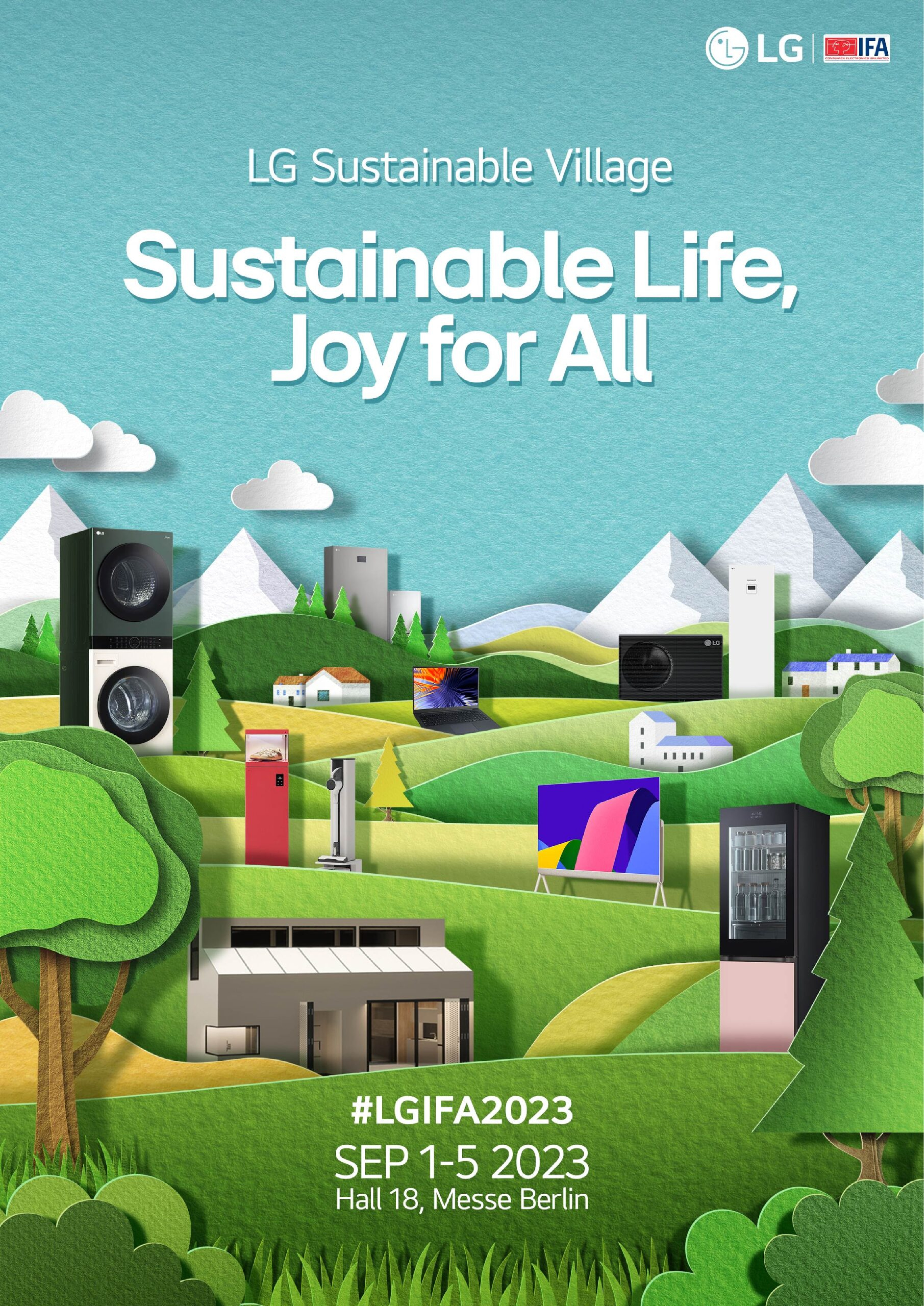 LG to Share Vision for a Sustainable Life at IFA 2023 | LG Global