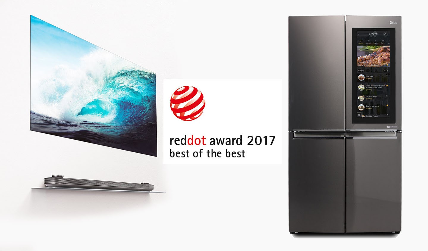 LG WINS DUAL “BEST OF THE BEST” IN THIS YEAR’S RED DOT AWARDS