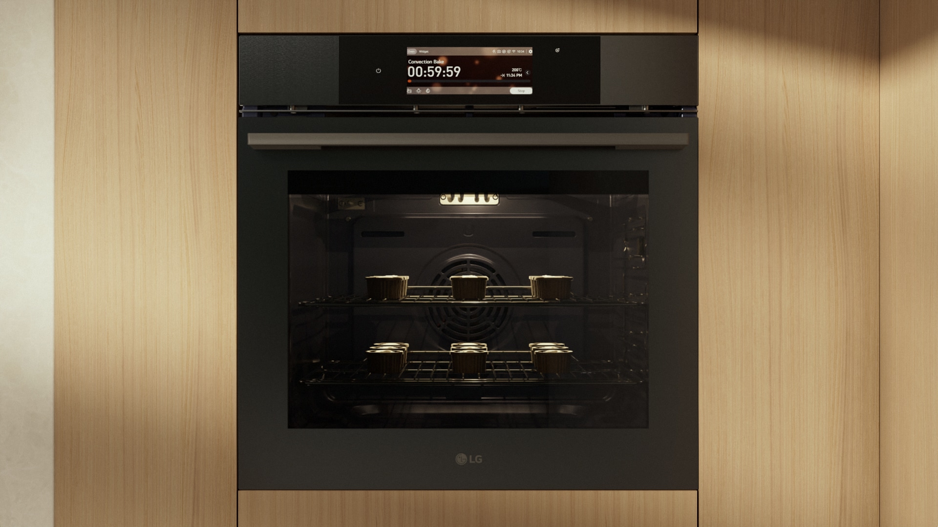 LG Built-in Camera Oven