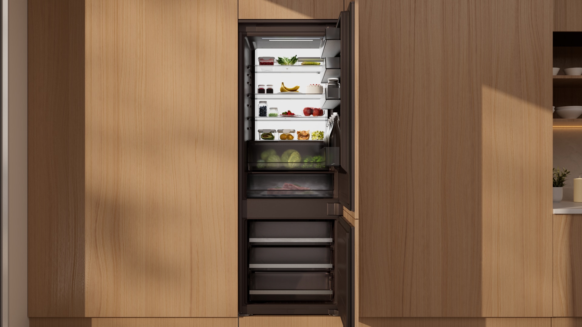 LG Built-in Wide Combi Refrigerator