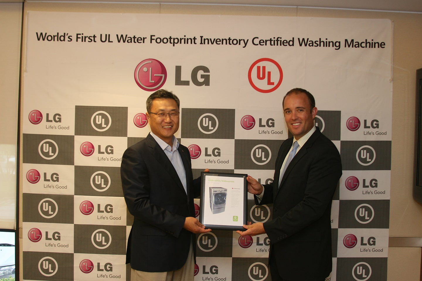 LG WASHING MACHINES CERTIFIED FOR NEW UL ‘WATER FOOTPRINT INVENTORY’