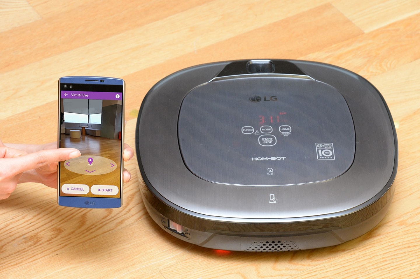 NEW LG CORDZERO™ VACUUM WITH AUGMENTED REALITY COMING TO CES 2016