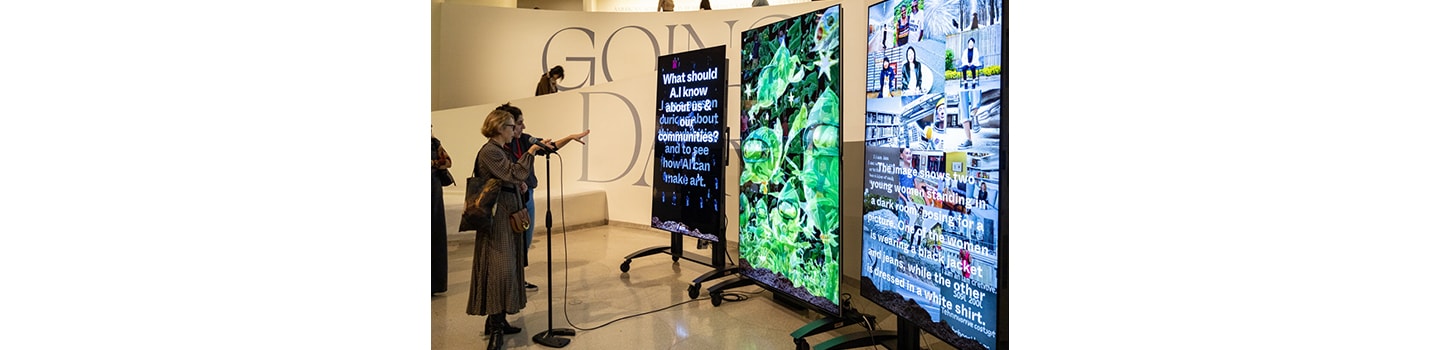 LG Guggenheim Award Recipient Stephanie Dinkins Presents Demo of Latest AI Artwork in Progress