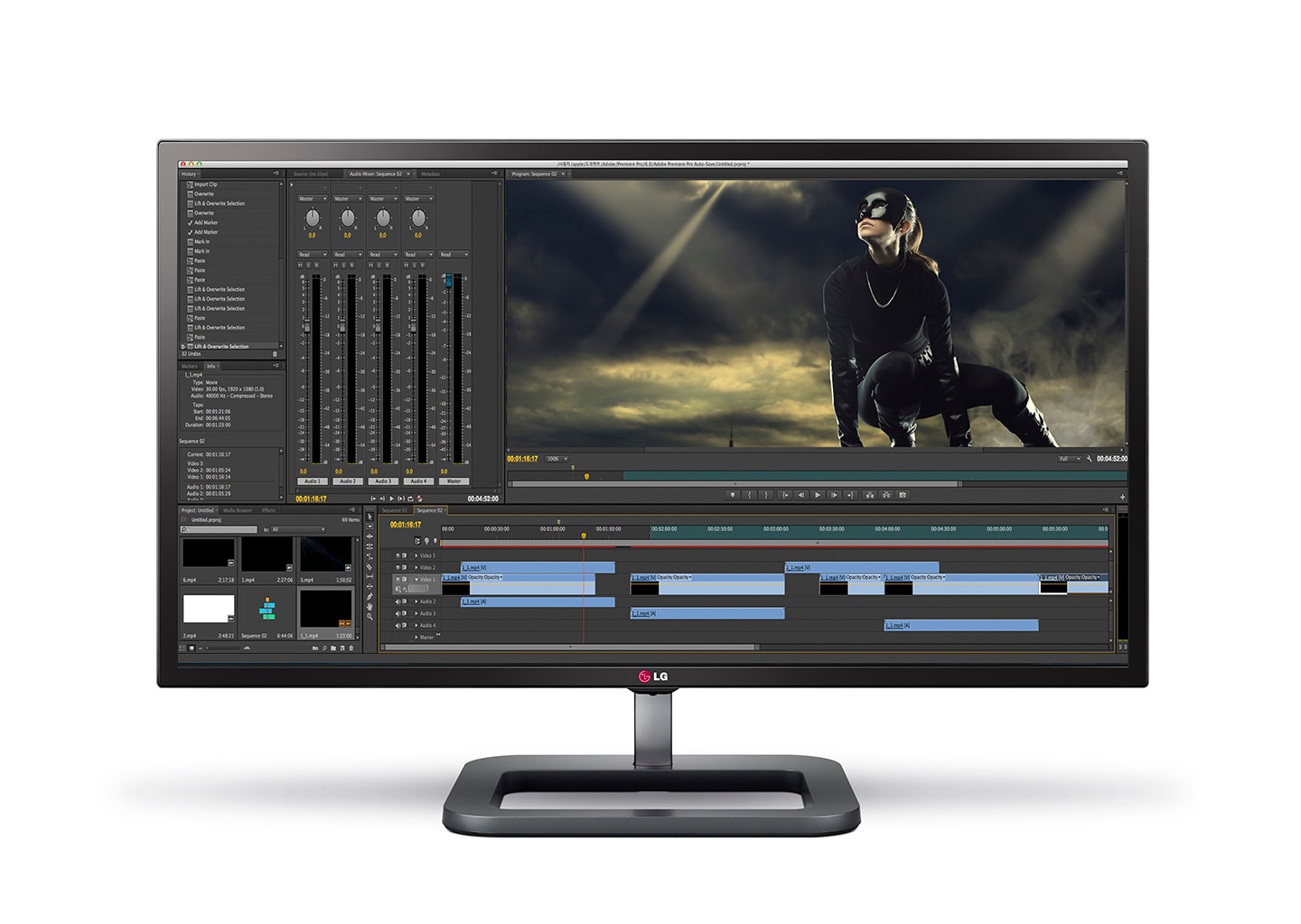 INTRODUCING LG’S DIGITAL CINEMA 4K MONITOR, THE ULTIMATE DISPLAY SOLUTION