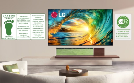 LG Electronics’ 2026 TVs Underscore Sustainability Progress With Multiple Eco-Certifications