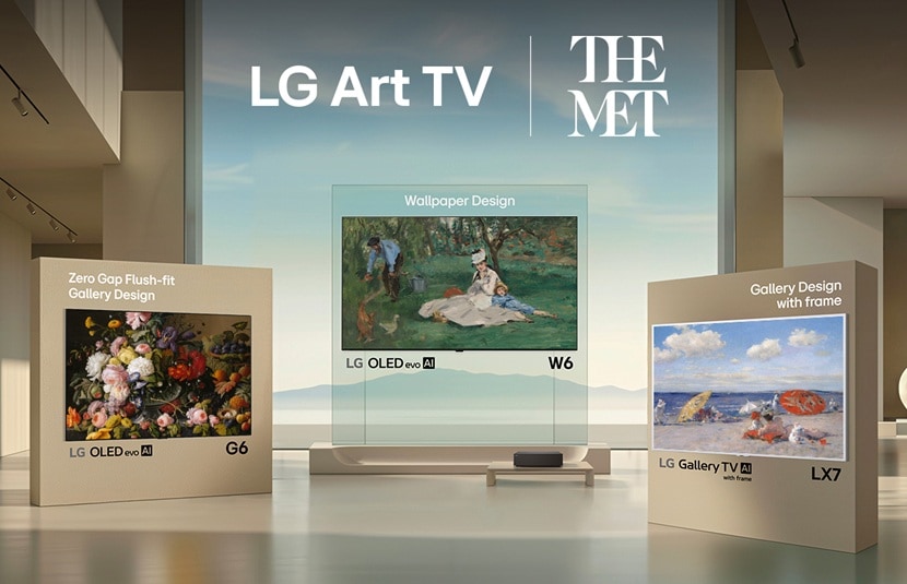 LG Electronics Brings Masterpieces From The Met Into Your Living Room With LG Gallery+ Service