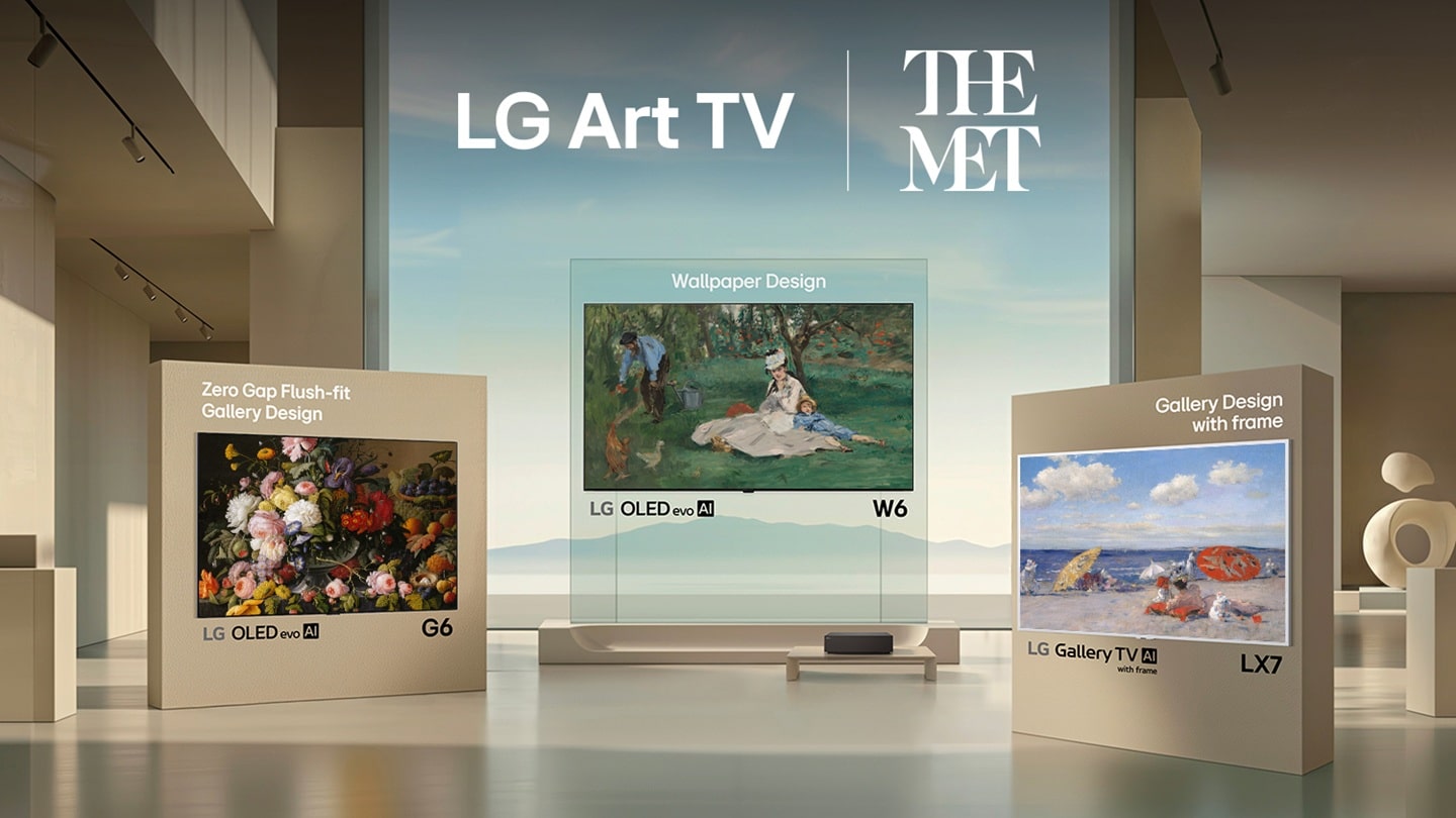 LG Electronics Brings Masterpieces From The Met Into Your Living Room With LG Gallery+ Service