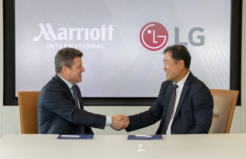 LG Electronics Partners With Marriott International to Enhance Traveler Entertainment Experience With Next-Generation Guest Room Technology Platform