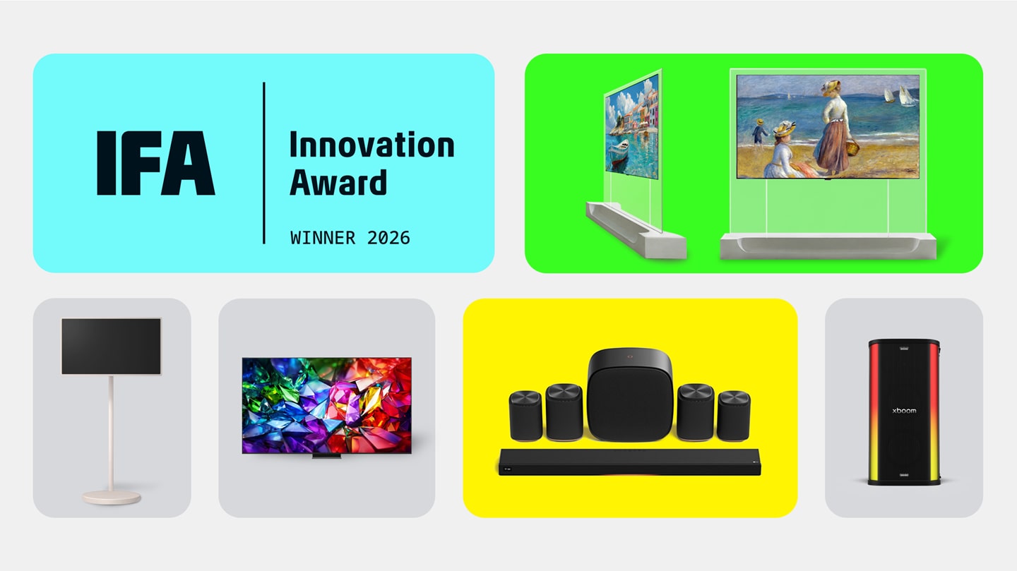 LG Electronics Wins “Best Brand of IFA 2026” and Multiple Honors at IFA Innovation Awards