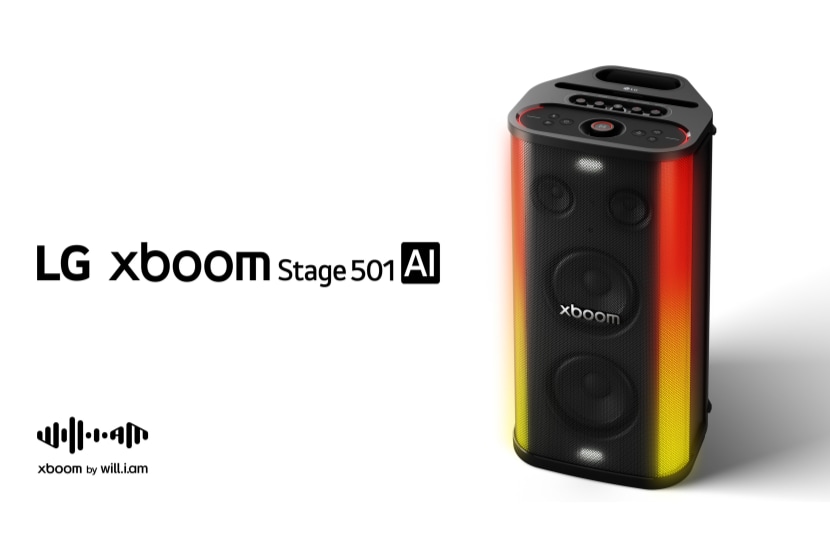 LG Introduces xboom Stage 501, Turning Any Song Into Instant AI Karaoke
