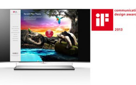 LG OLED TV MICROSITE WINS 2013 iF DESIGN AWARD