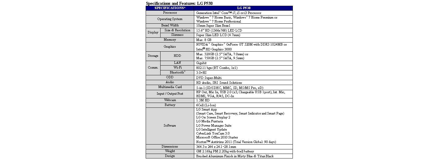 LG SETS NEW STANDARD IN STYLE AND PERFORMANCE WITH BLADE SERIES NOTEBOOKS