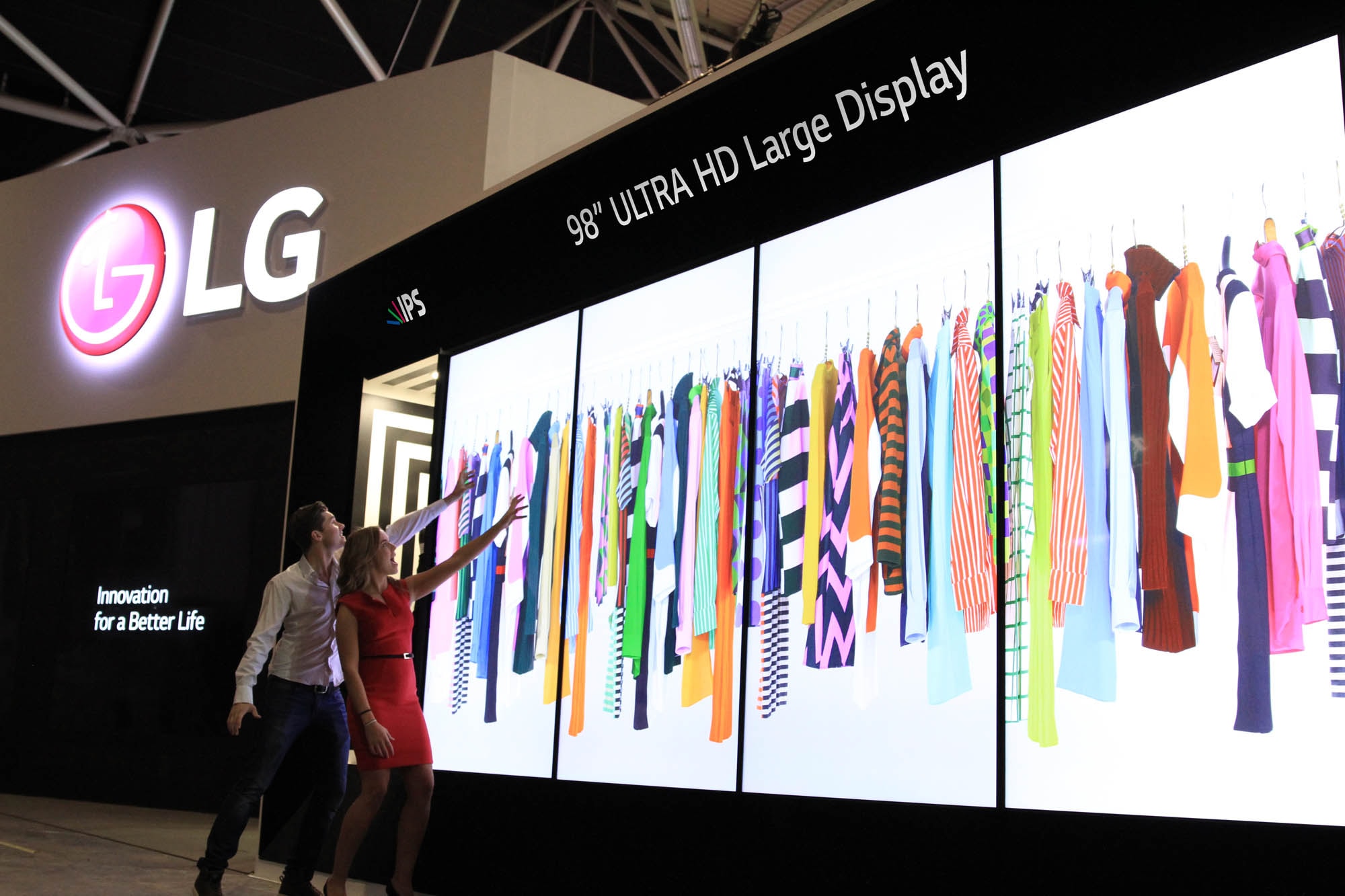 LG SHOWCASES ADVANCED B2B INFORMATION DISPLAY PRODUCTS AT ISE 2015 | LG ...