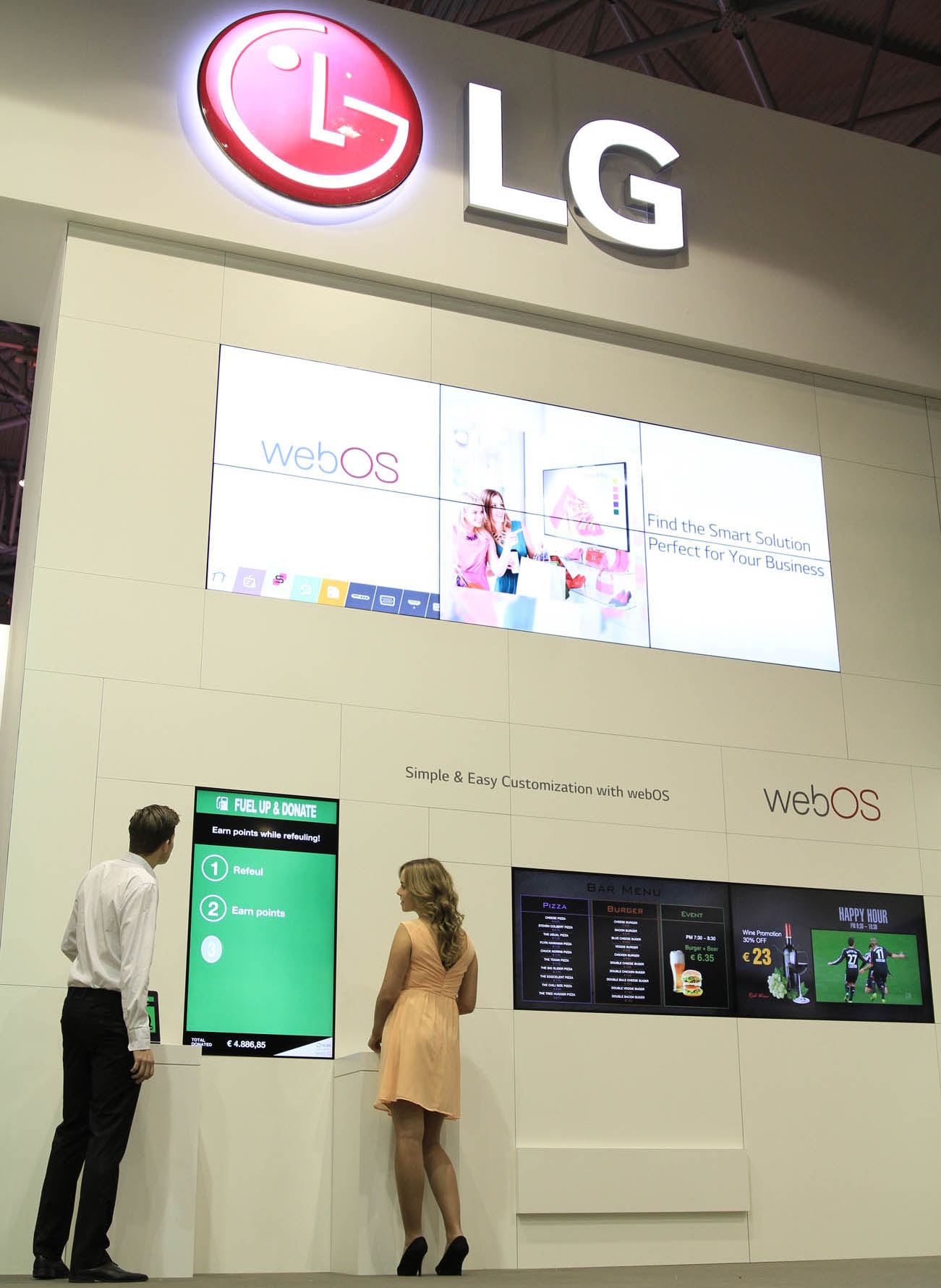 LG SHOWCASES ADVANCED B2B INFORMATION DISPLAY PRODUCTS AT ISE 2015 | LG ...