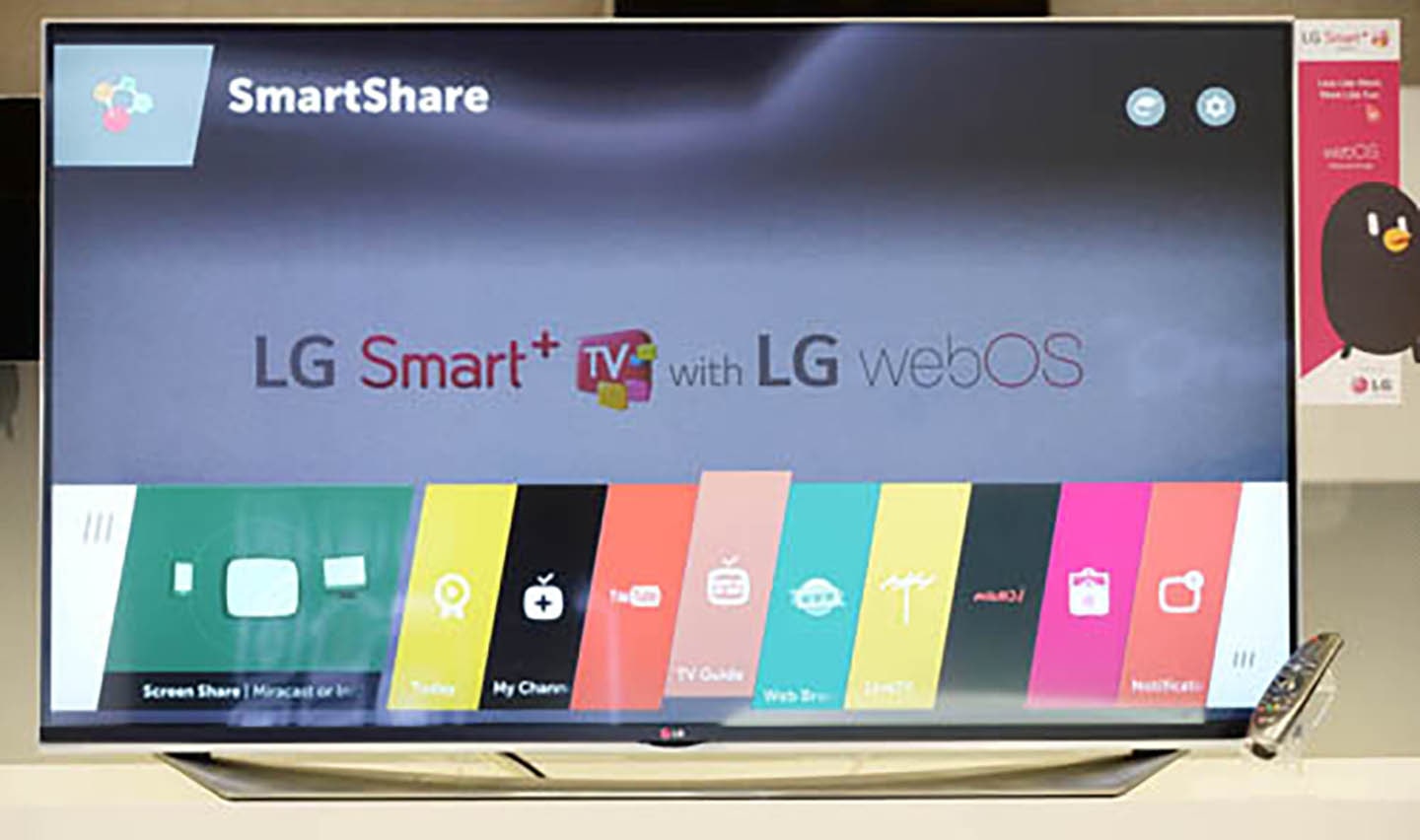 LG TO SHOWCASE MORE INTUITIVE WEBOS 2.0 SMART TV PLATFORM AT CES 2015