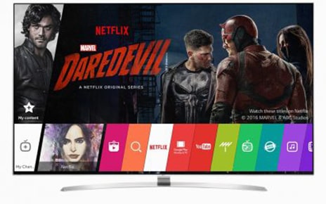 LG TVS RECOMMENDED BY NETFLIX FOR SECOND STRAIGHT YEAR
