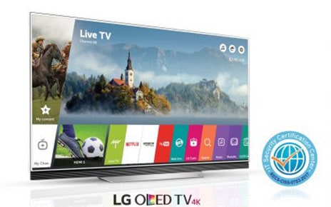 LG WEBOS 3.5 SMART TV PLATFORM EARNS COMMON CRITERIA CERTIFICATION FOR SECURITY EXCELLENCE