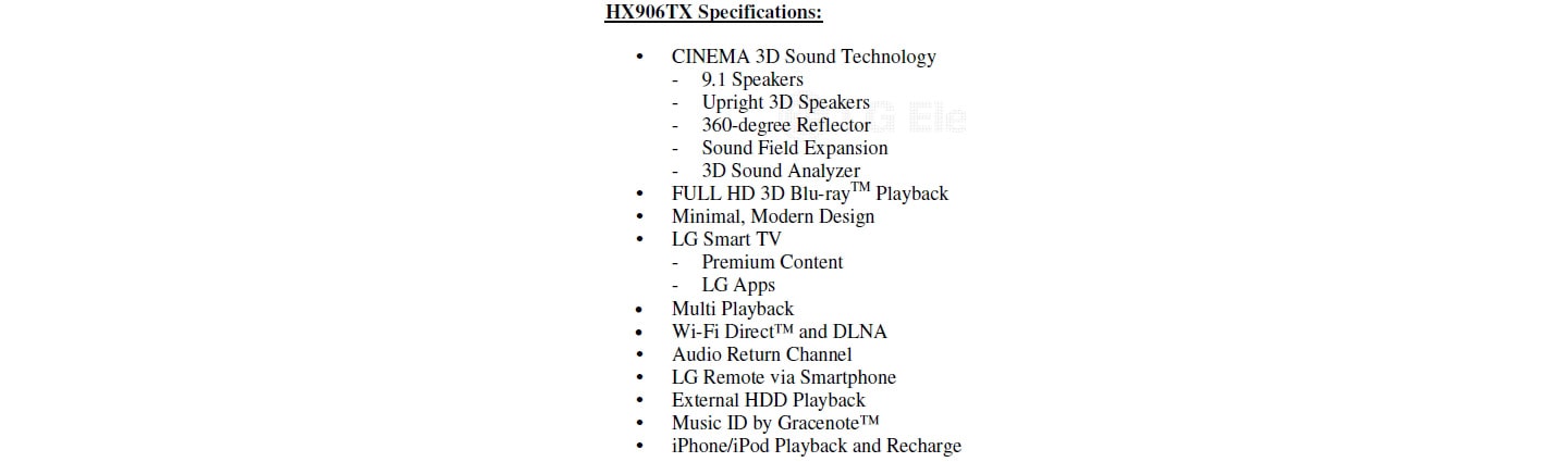 LG’S NEW HX906TX CINEMA 3D SOUND HTS BOASTS TRUE 360-DEGREE SOUND AS IMMERSIVE AS A MOVIE THEATRE