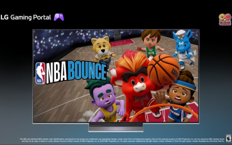 NBA Bounce Brings Action-Packed Basketball Fun to LG Electronics’ Smart TVs and Monitors