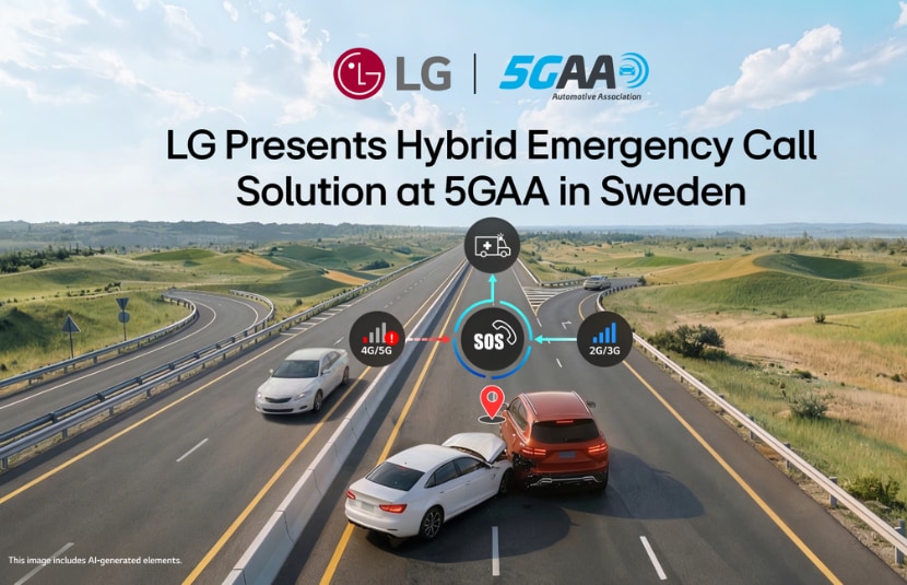 LG Electronics Presents Hybrid Emergency Call Solution at 5GAA in Sweden