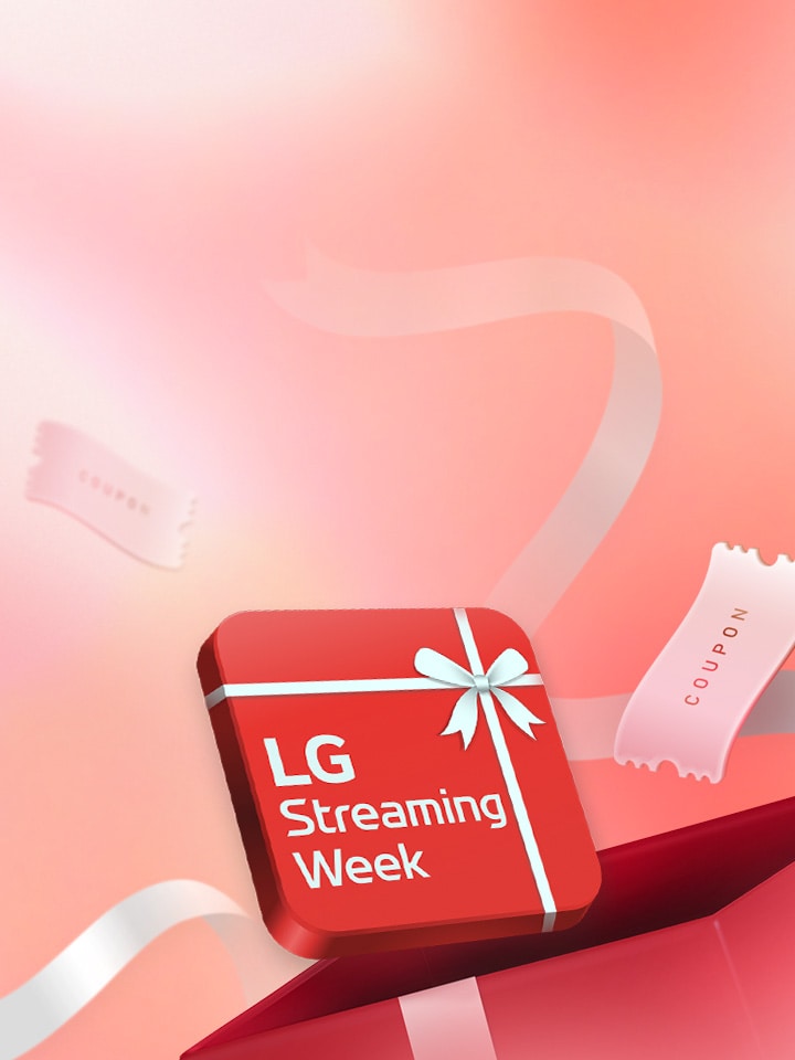 一個紅色方框，上面寫著「LG Streaming Week」字樣。