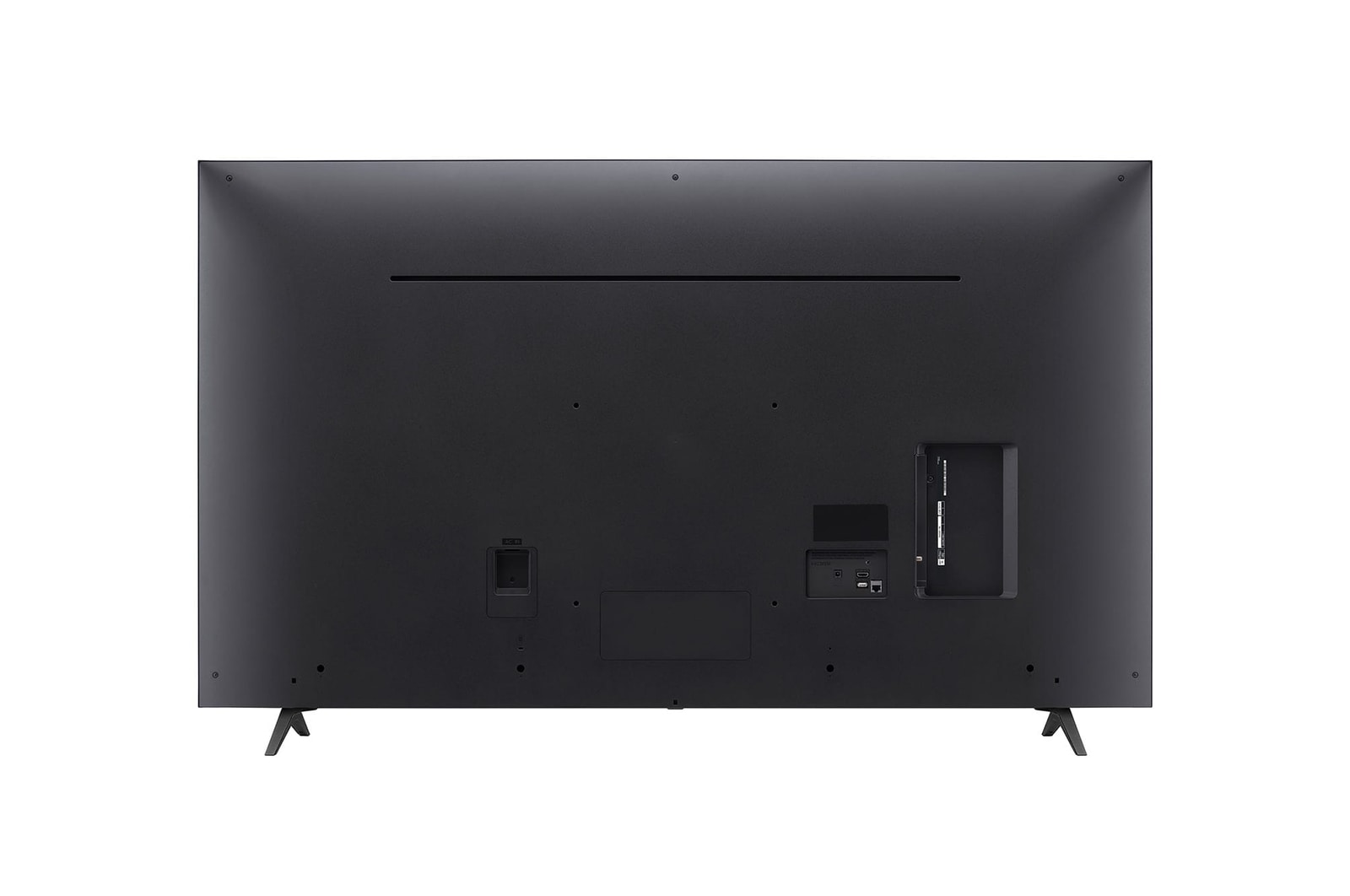 LG UHD TV UT78 的後面視圖