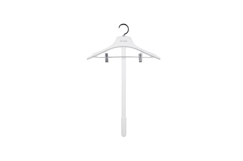 Front view of LG Styler 衣物護理機 便利衣架 AAA31340701
