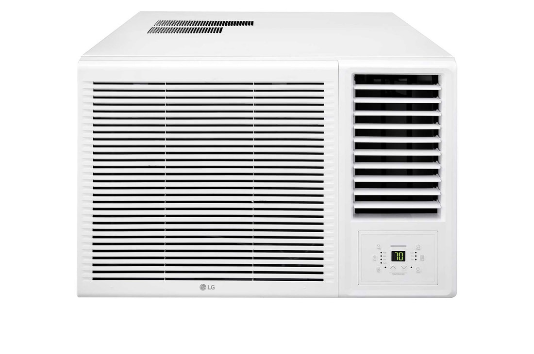 LG 窗口式冷氣機的正面視圖 W3NQ24RSAD0.AX6GAHK