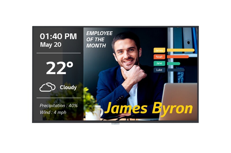 LG UM3DF 系列 - 43 吋電子顯示屏, 43UM3DF-B
