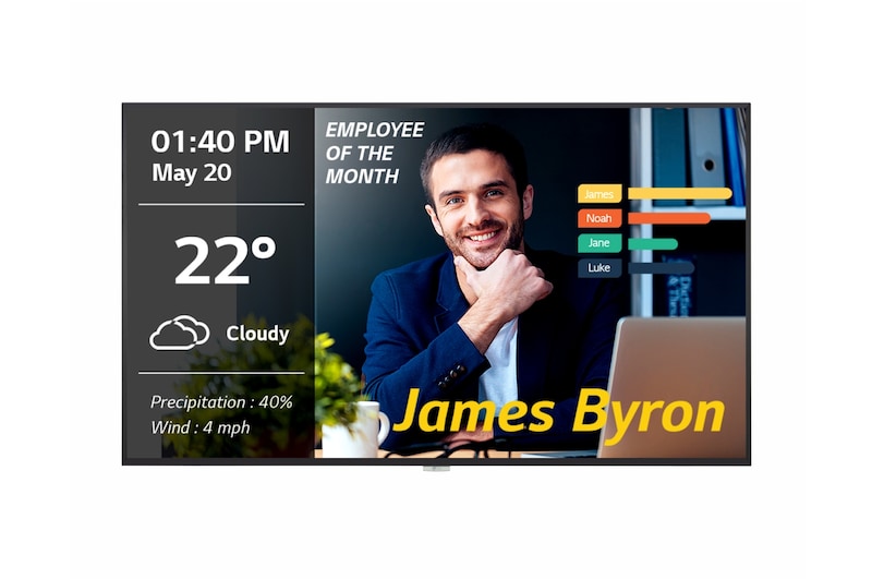 LG UM3DF 系列 - 49 吋電子顯示屏, 49UM3DF-B
