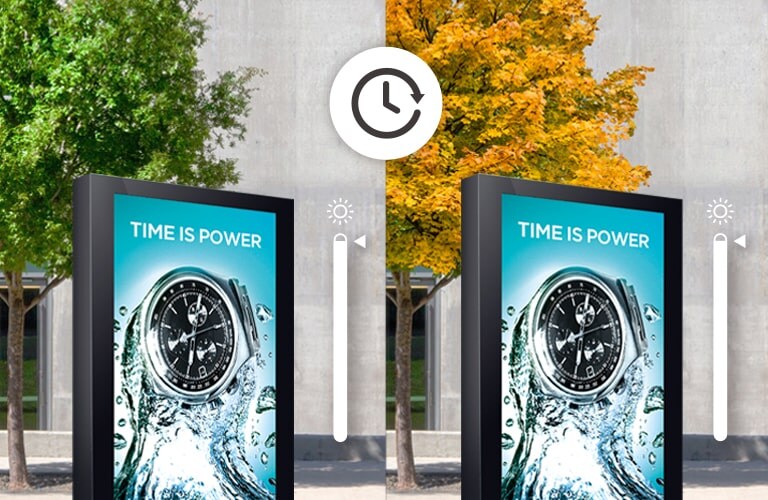 XF3ES 可將面板亮度隨時間的變化減至最低。