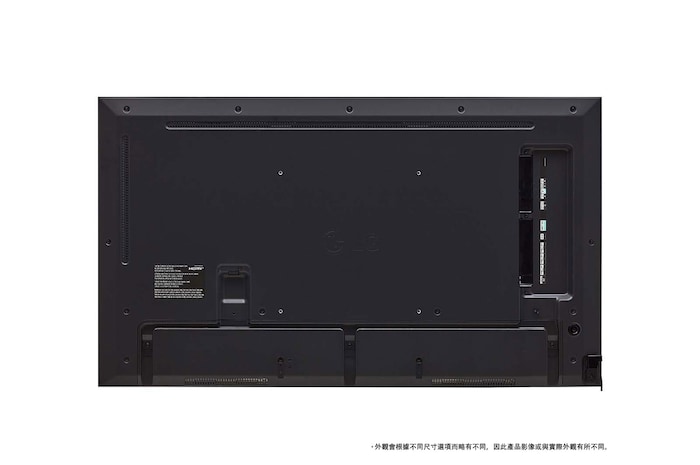 49UH7N-E 的後視圖 2 (* 外觀會根據不同尺寸選項而略有不同，因此產品影像或與實際外觀有所不同。)