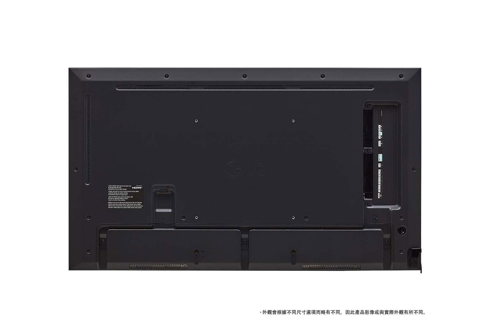 49UH7N-E 的後視圖 2 (* 外觀會根據不同尺寸選項而略有不同，因此產品影像或與實際外觀有所不同。)