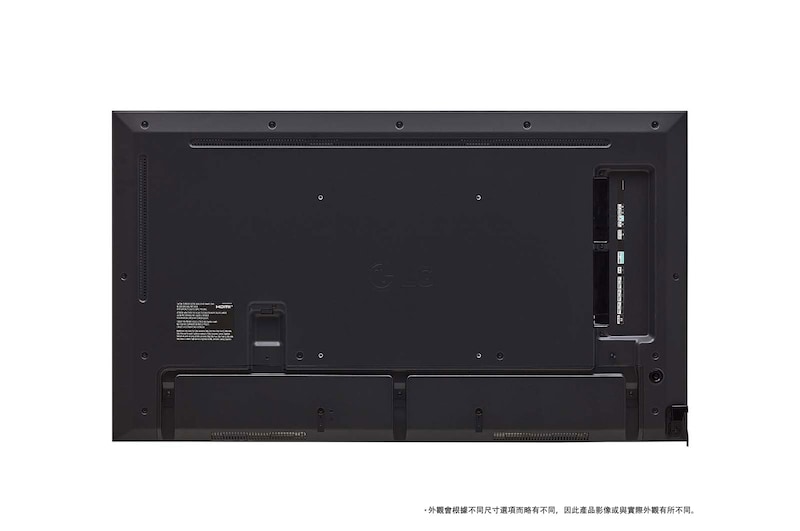 49UH7N-E 的後視圖 2 (* 外觀會根據不同尺寸選項而略有不同，因此產品影像或與實際外觀有所不同。)