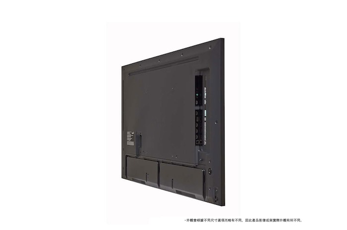 49UH7N-E 的 -45 度後側視圖 (* 外觀會根據不同尺寸選項而略有不同，因此產品影像或與實際外觀有所不同。)