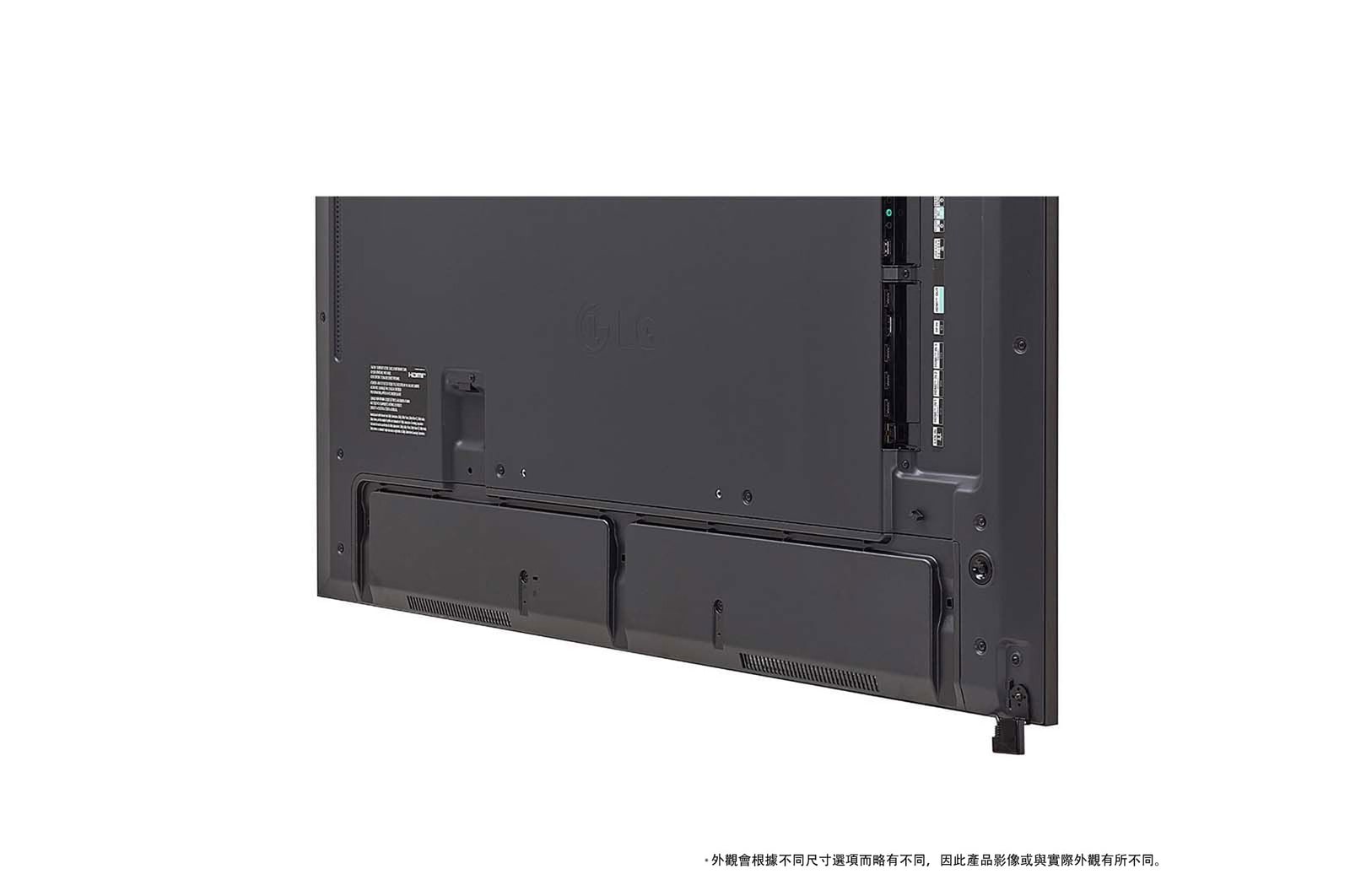 49UH7N-E 的 -15 度後側特寫視圖 (* 外觀會根據不同尺寸選項而略有不同，因此產品影像或與實際外觀有所不同。)