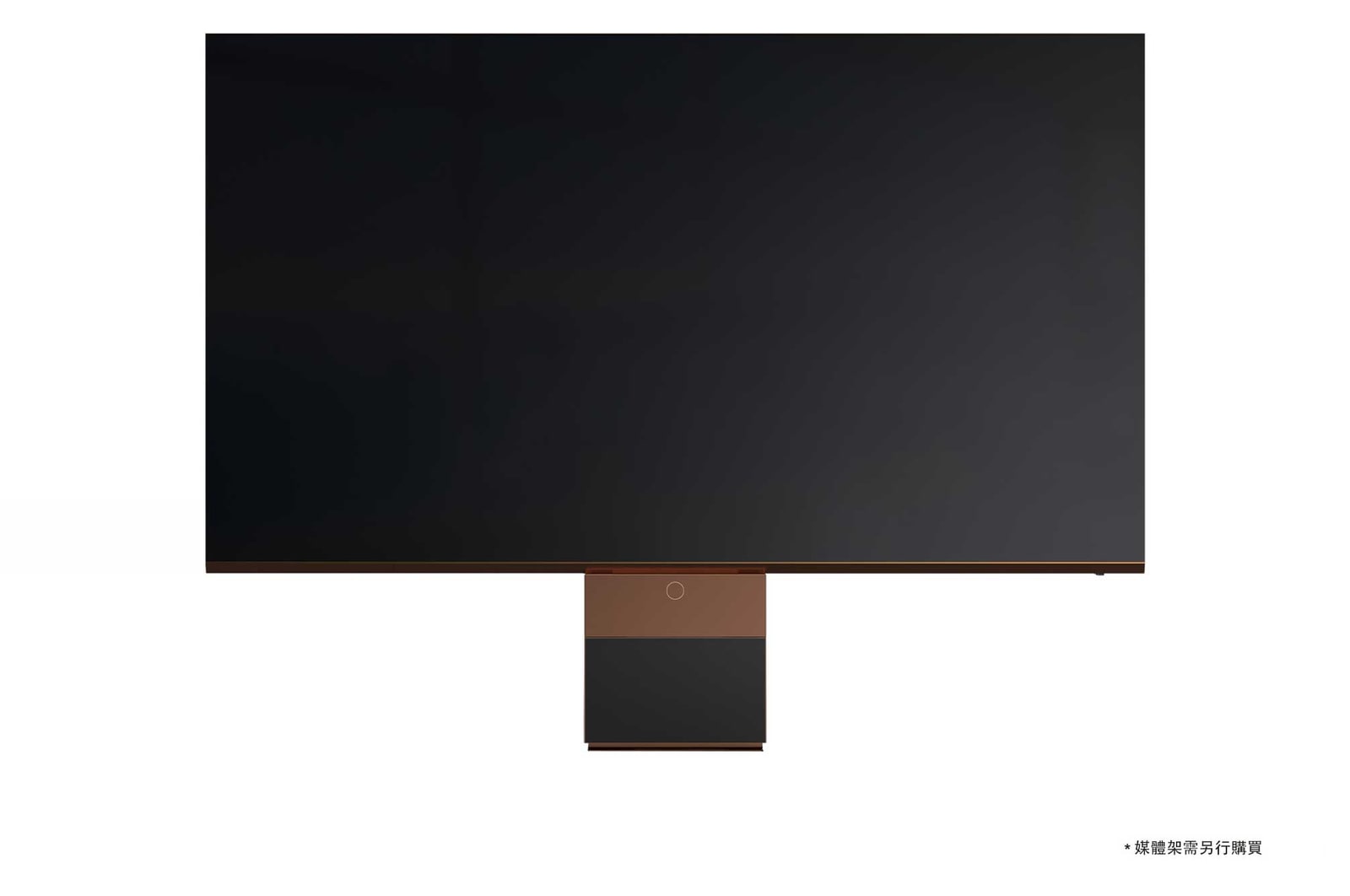 正面圖（*媒體架需另行購買）