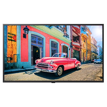 Front view of UK767H 系列 - 43 吋 QNED 智能電視，配備 Pro:Centric 解決方案 43UK767H0CA