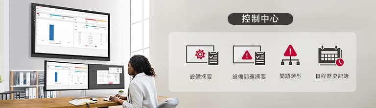 it_經理透過_lg_connectedcare_dms_管理/控制 TR3DK 顯示屏的狀態。