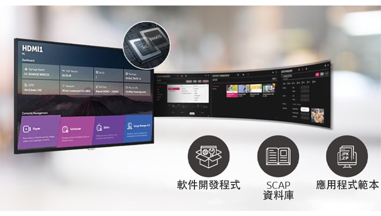 透過易用的 GUI 可以同時完成多項任務。