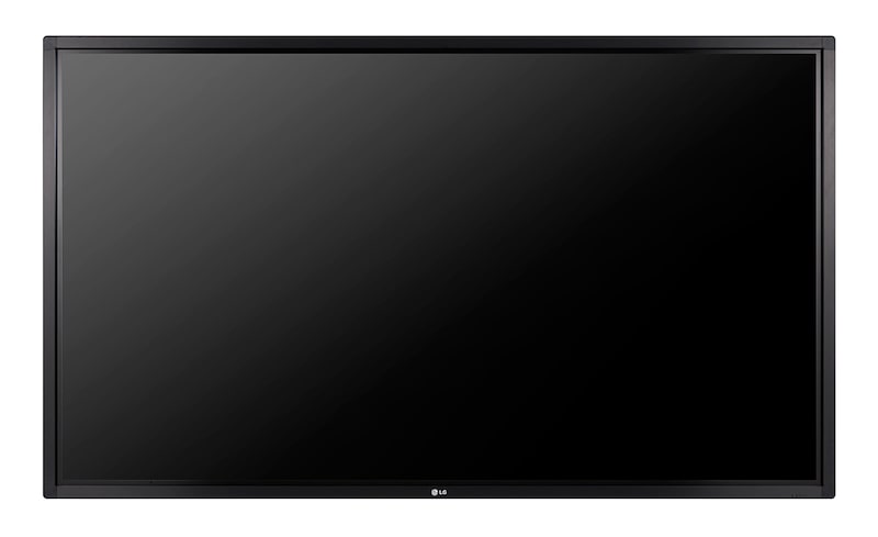 Front view of 84” ULTRA HD多點觸控商用屏幕 84WT70