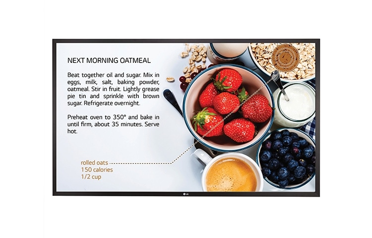 Front view of 43" Class 全覆蓋觸控 KT-T 系列 KT-T430