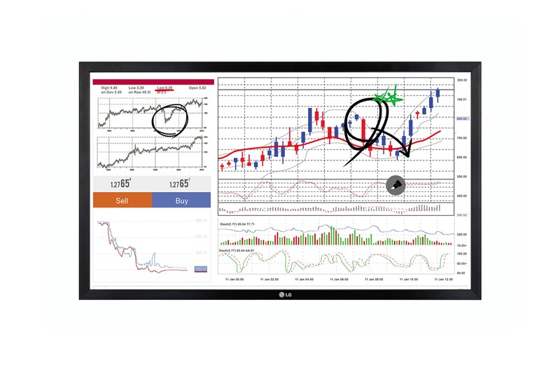 LG 55 吋觸控數碼顯示屏, KT-T55E