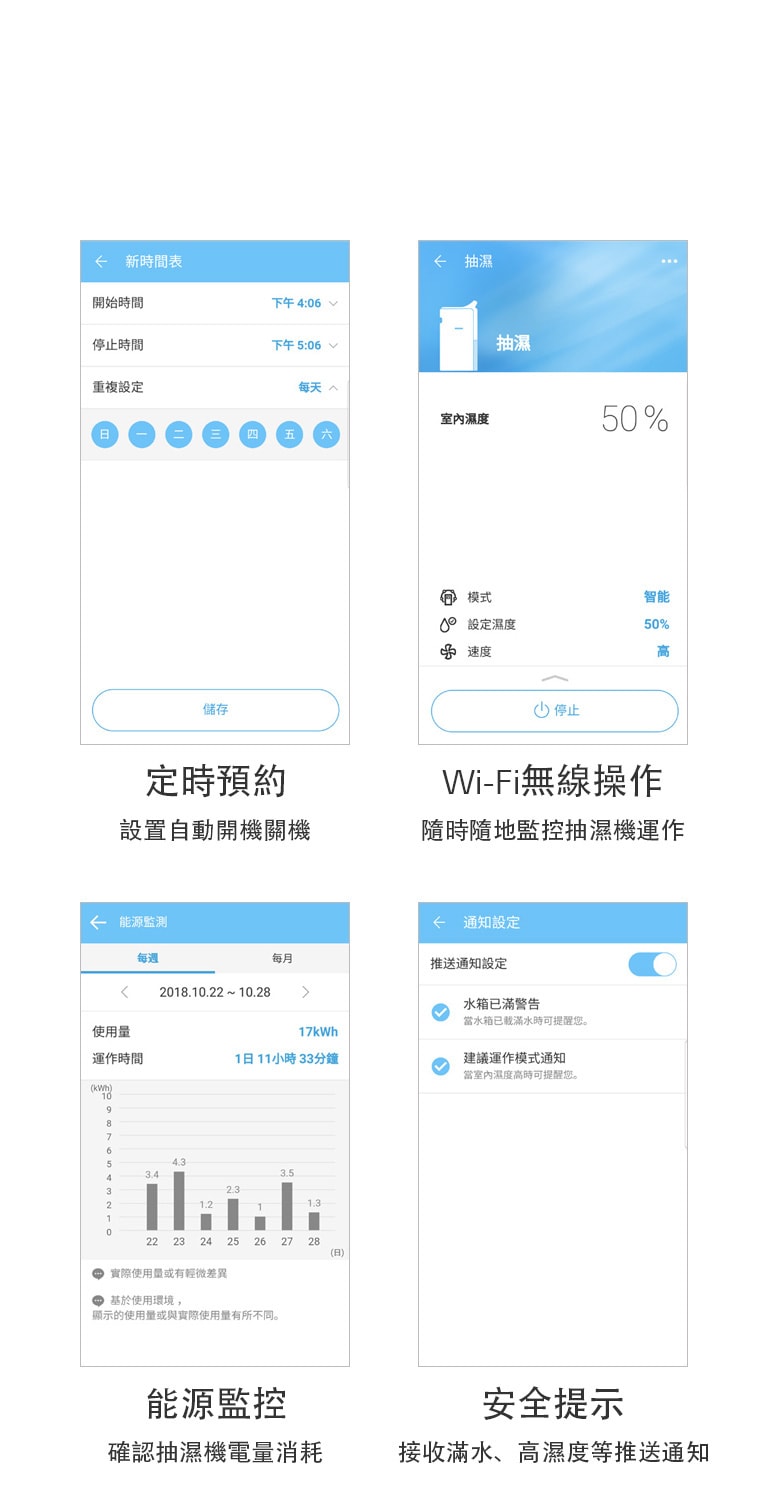 ThinQ™ 手機應用程式介面1