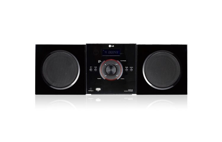 LG 音響系統 XB12 的正視圖