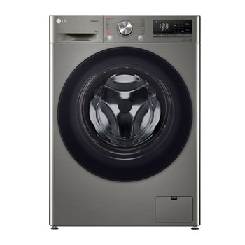 Front view of LG Vivace 9公斤 1200 轉 人工智能洗衣機 FV5SE90V2