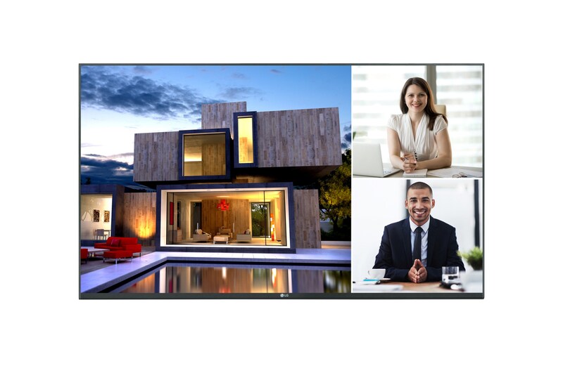 Front view of All-in-one 130 吋 LED 大螢幕 LAA015F