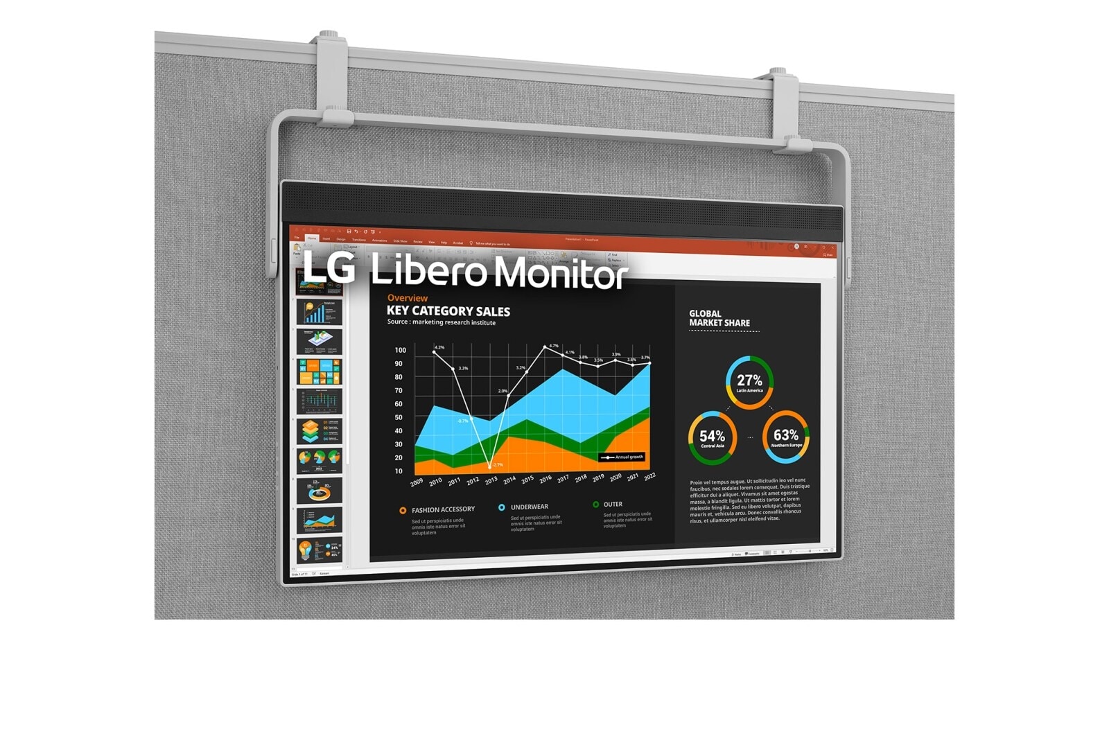 LG 27 吋 QHD Libero 顯示器，設有可拆式全高清網絡攝影機, 27BQ70QC-S